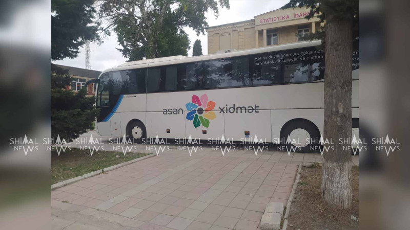 Xaçmazda Səyyar ASAN xidməti davam edir