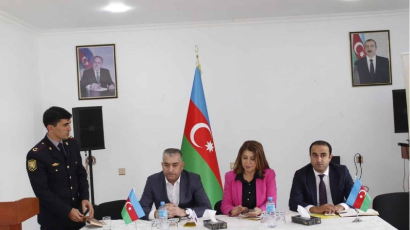 İsmayıllı: kollec tələbələri ilə insan alverinə qarşı mübarizədən danışılıb