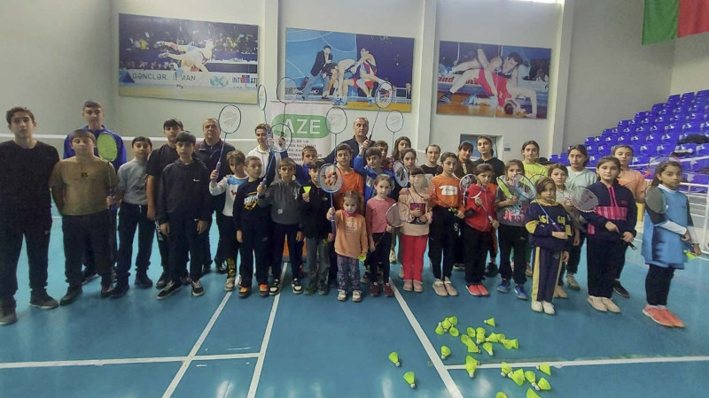 Qusar: badmintonçular üçün təlimlər təşkil edilib