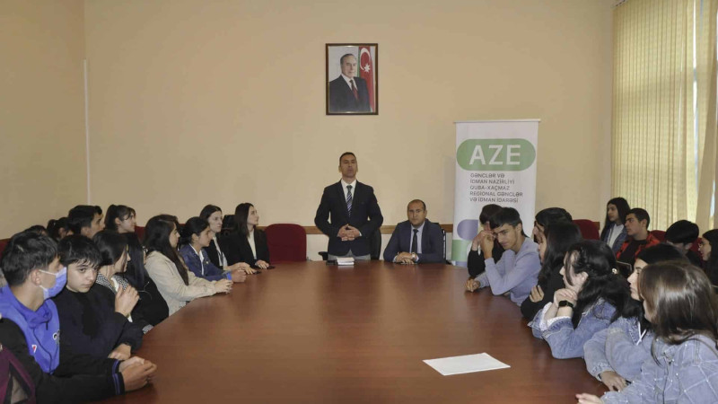 Quba: könüllülük mövzusunda seminar keçirilib