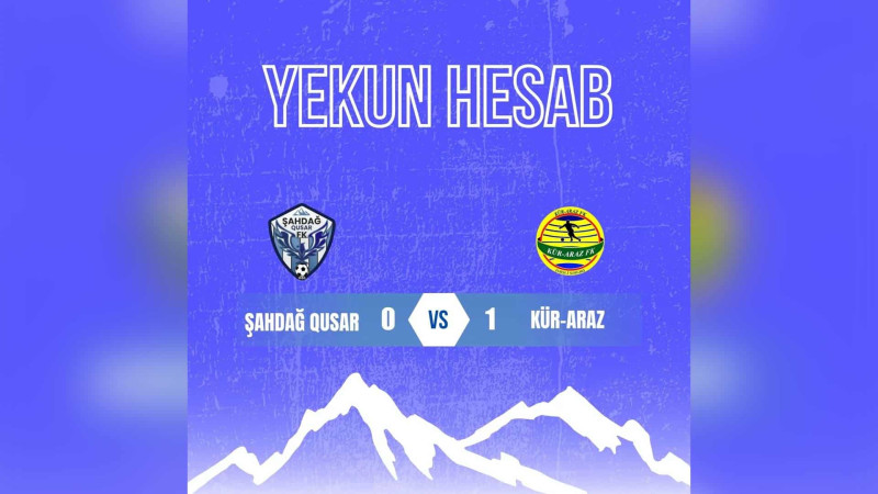 2-ci Liqa: “Şahdağ Qusar” və “Kür-Araz” oyunu keçirilib