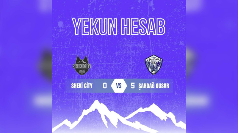 Futbol: “Şahdağ Qusar” rəqibini məğlub etdi