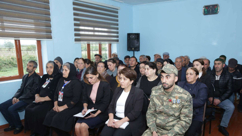 Xaçmaz: Çarxı kəndində icra başçısı qəbul keçirib