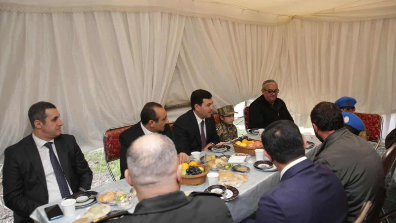 Xaçmaz: antiterror tədbirləri zamanı şəhid olan Tural Ağcabəyovun 40 mərasimi keçirilib