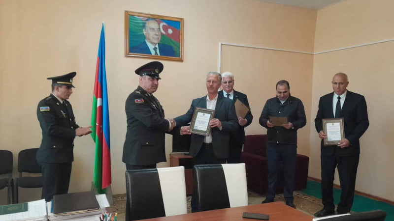 Xaçmaz: GÇH rəhbəri təltif edilib