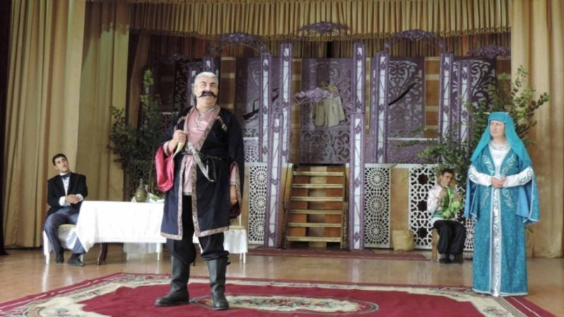 Qusar: teatrda yeni tamaşanın məşqləri keçiril