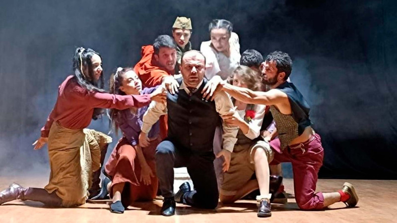 Pantomim Teatrı Qusarda tamaşaçıların görüşünə gəlib