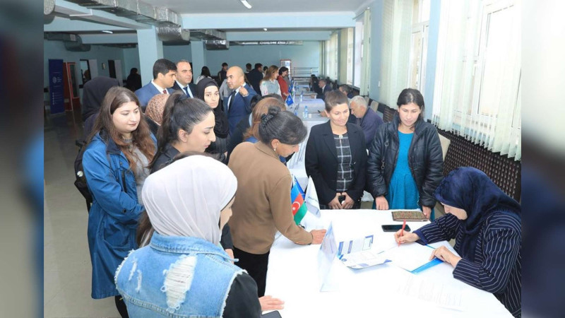 İsmayıllı: əmək yarmarkasında  51 vakansiya təqdim edilib