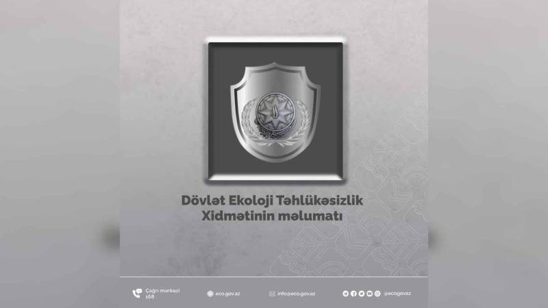 Xaçmaz: çayda qanunsuz qazıntının qarşısı alınıb