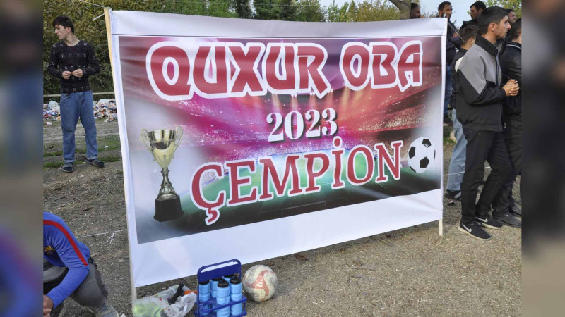 Qusar: şəhid Nurəhməd Ulubəyovun xatirəsinə həsr edilən futbol turniri başa çatıb