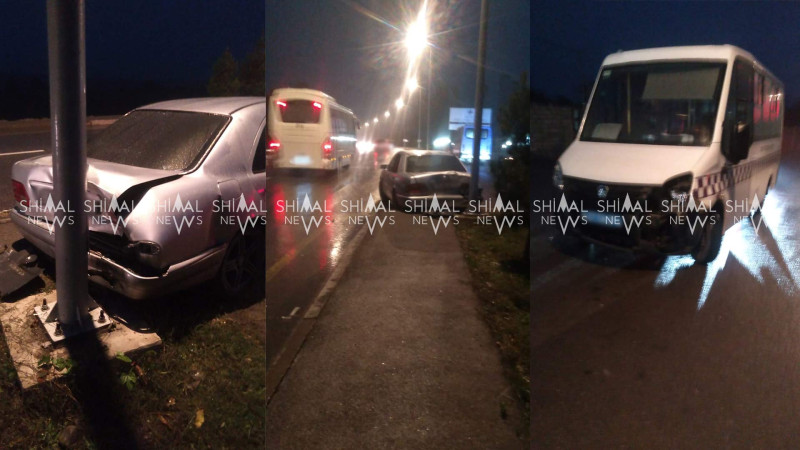 Quba-Bakı yolunda “Qazel” “Mercedes”ə çarpılıb
