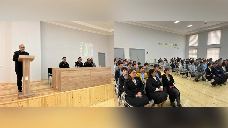 DİN: Qubanın Bağbanlı kəndində abituriyentlərlə görüş keçirilib