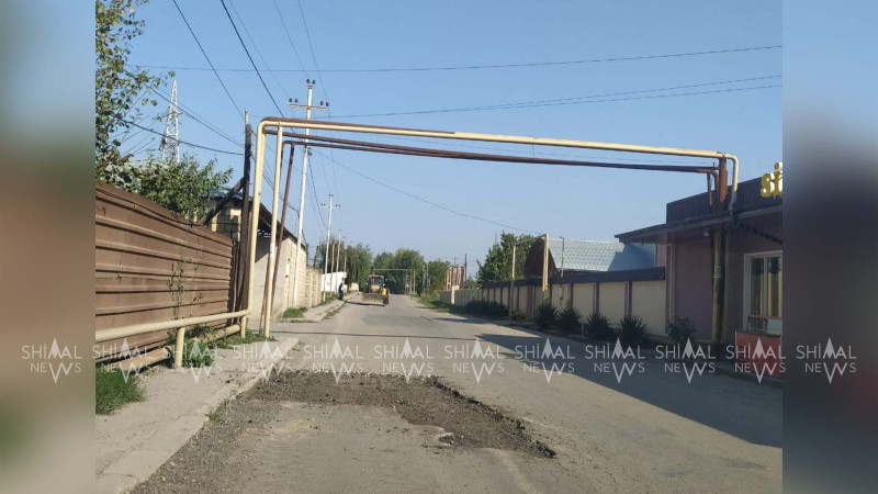 Quba: Alekseyevkada dağılmış asfalt örtüyü bərpa edilir
