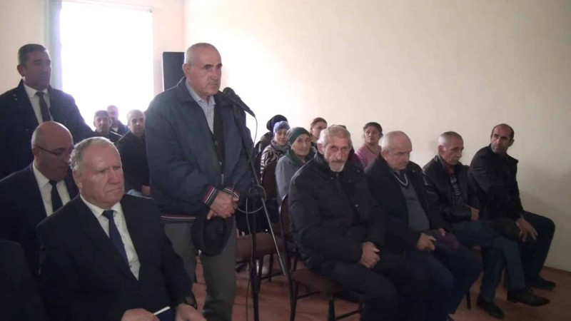 Qusar: Yuxarı Qələnxur kəndində sakinlər dinləniliblər