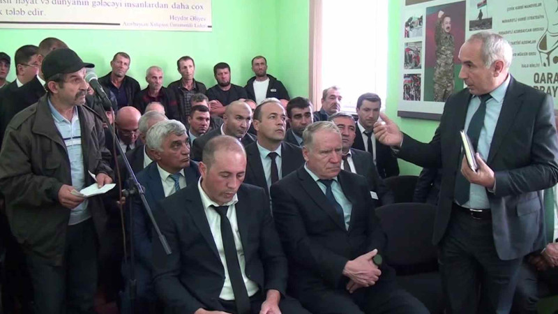 Qusar: Yuxarı Tahircal kəndində səyyar qəbul keçirilib