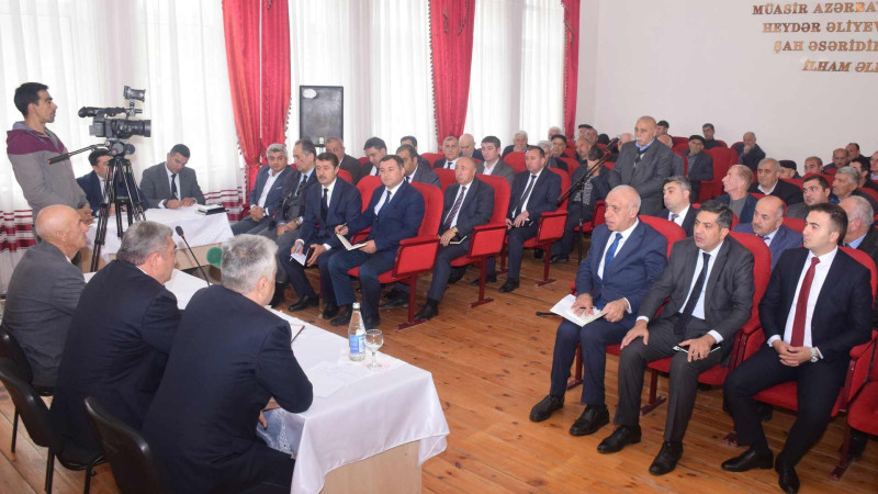 Quba: icra başçısı Qəçrəşdə olub