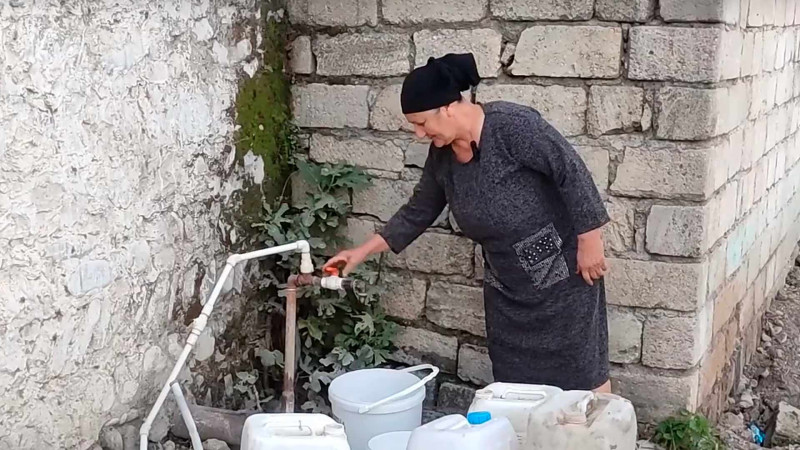 Quba: artezian quyusunun sıradan çıxması səbəbindən Gədikqışlaq kəndi susuz qalıb