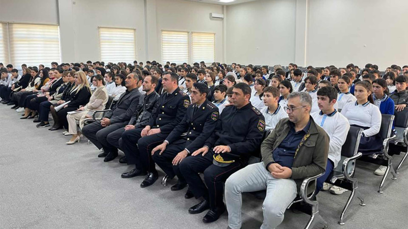 Quba: Alekseyevkada Polis Akademiyasına qəbulla bağlı görüş keçirilib
