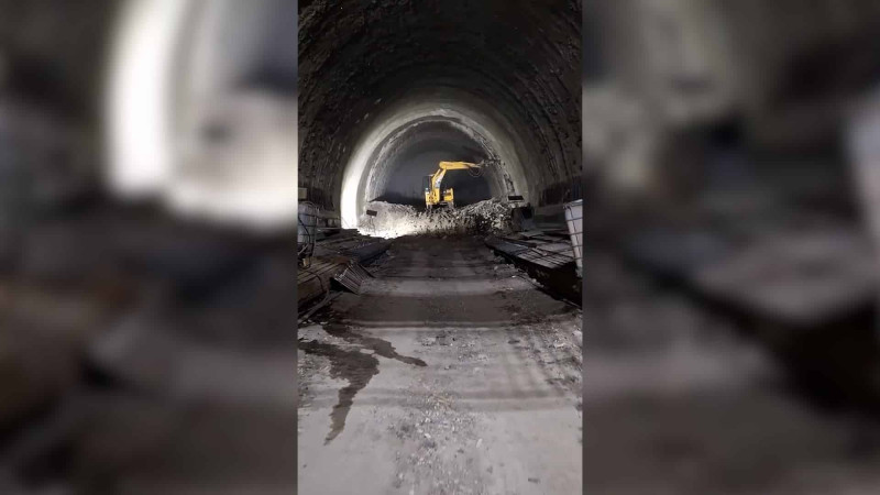 İsmayıllı yolundakı yeni tunelin videosu yayılıb