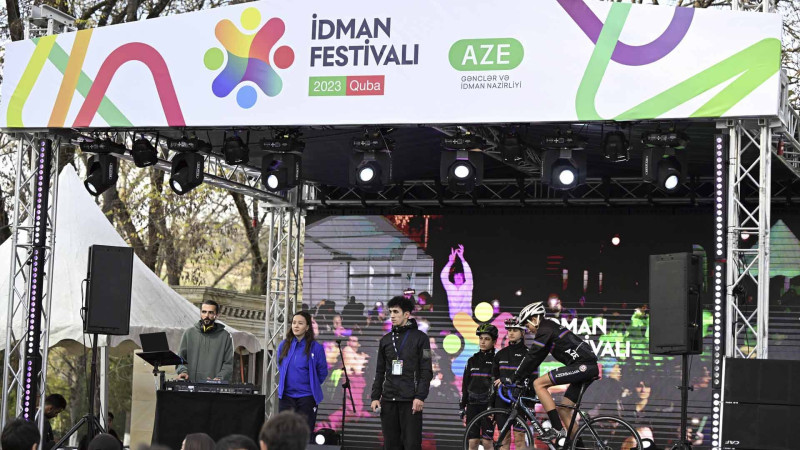 Qubada İdman festivalı bu gün də davam edib