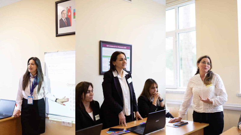 Xaçmaz: məktəbdə onlayn ünsiyyət təlimi keçirilib