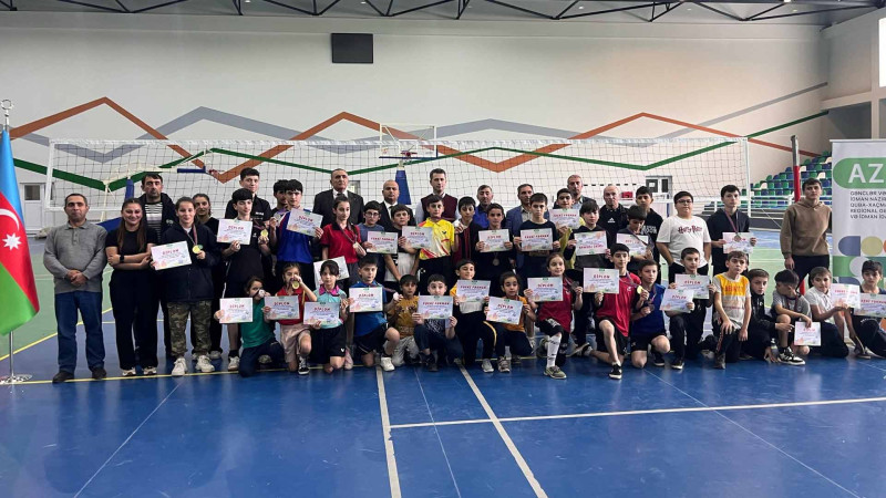 Quba: 70 məktəbli stolüstü tennis üzrə birincilikdə iştirak edib