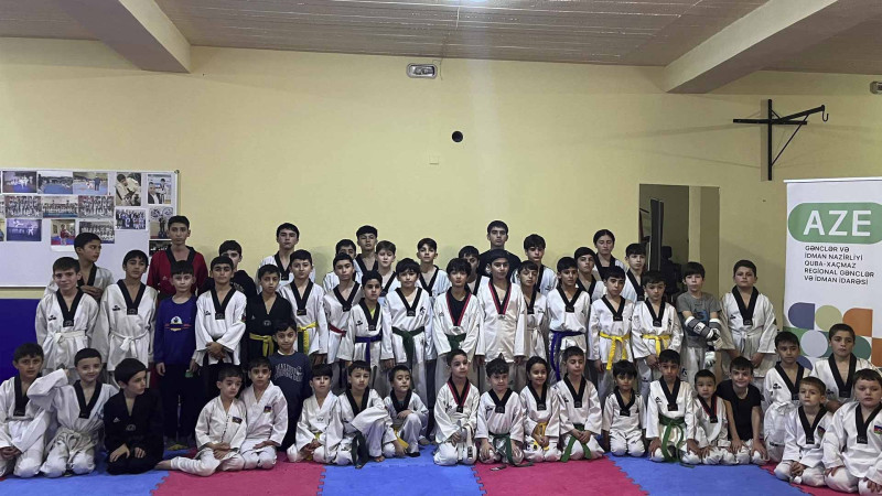 Quba: taekvondo üzrə rayon birinciliyi baş tutub