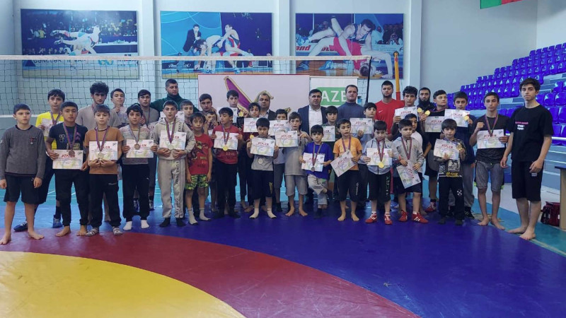 Sambo güləşi üzrə Qusar rayon birinciliyi keçirilib
