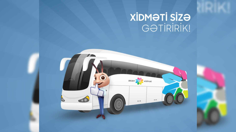 Sabah İsmayıllıda “ASAN xidmət” avtobusu işləyəcək