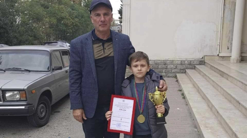 Balaca Xaçmaz sakini qızıl medal qazanıb