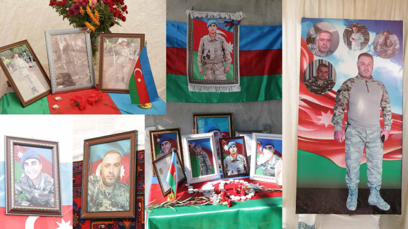 Xaçmazda şəhidlərin 40 mərasimləri baş tutub