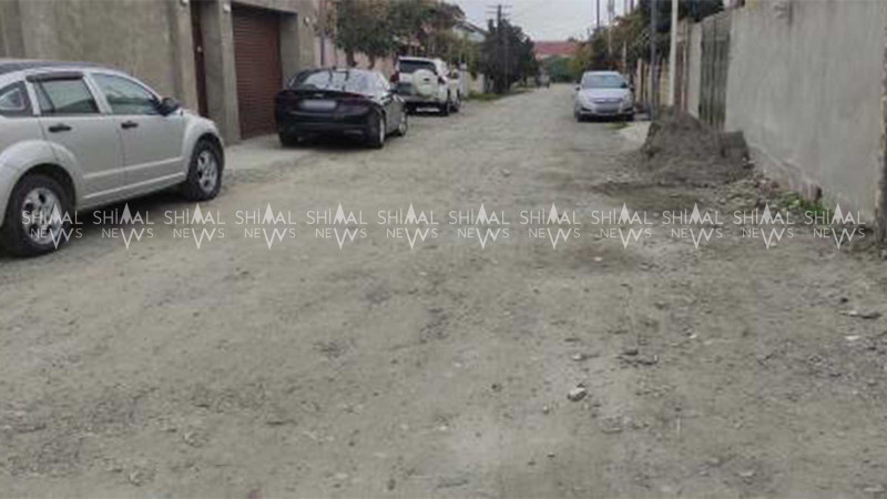 Xaçmaz: Kamil Novruzov küçəsində asfalt yoxdur