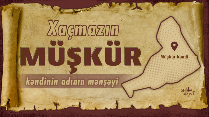 Xaçmazın Müşkür kəndinin adının mənşəyi