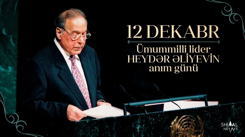 Bu gün ulu öndər Heydər Əliyevin vəfatından 20 il ötür