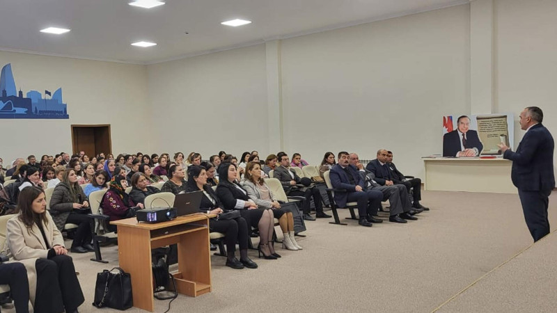 Dağlıq-Şirvan RTİ: riyaziyyat və xarici dil müəllimləri ilə görüş təşkil edilib