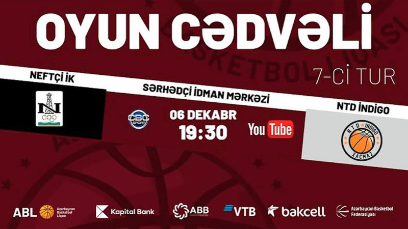 Basketbol: Xaçmaz komandası 7-ci turda “Neftçi” ilə qarşılaşacaq