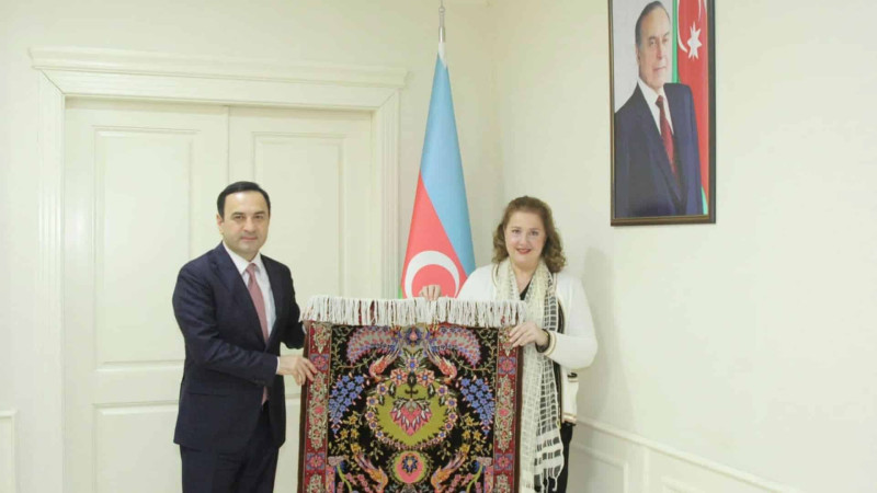 Argentina səfiri İsmayıllıda görüş keçirib