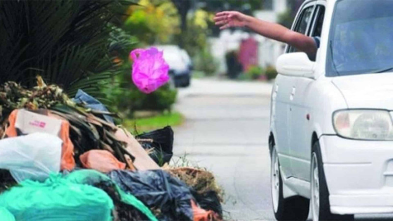 Qubada ətrafı zibilləyən cəzalandırılıb