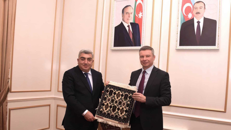 Quba: Ukrayna səfiri rayonumuza səfər edib