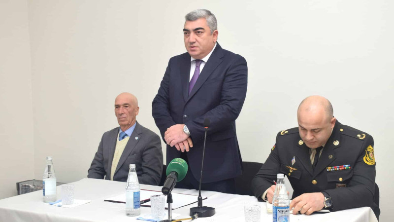 Quba: İlqar Mahmudov Qonaqkənd qəsəbəsində sakinləri qəbul edib