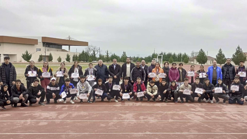 Xaçmazda 108 şagird atletika yarışına qatılıb