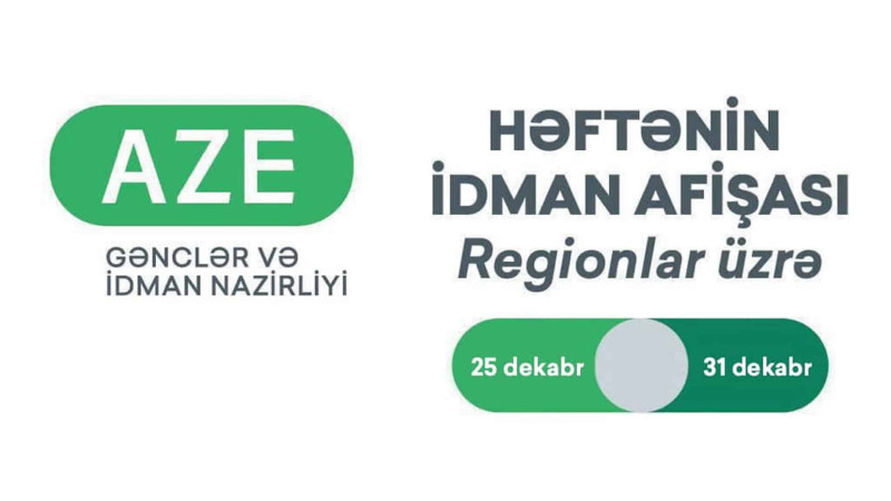 İdman: cari həftə nərd birinciliyi və şahmat üzrə turnir keçiriləcək