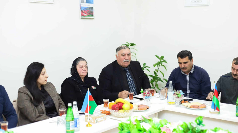 Quba: şəhid ailə üzvləri və qazilərlə görüş keçirilib