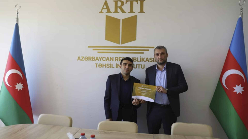 Qusar: müəllim ARTİ tərəfindən təltif olunub