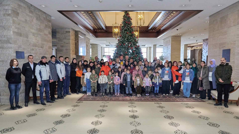 Şəhid ailələri “Şahdağ” Turizm Mərkəzinin qonağı olublar