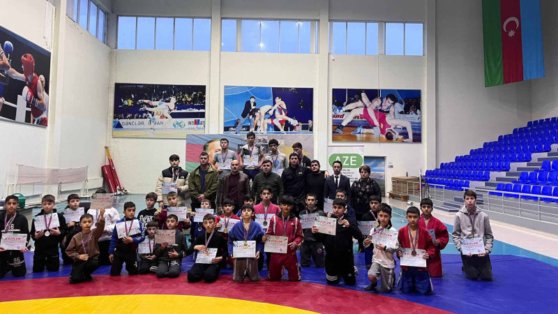 Qusarda uşaqlar arasında sambo üzrə yarış keçirilib
