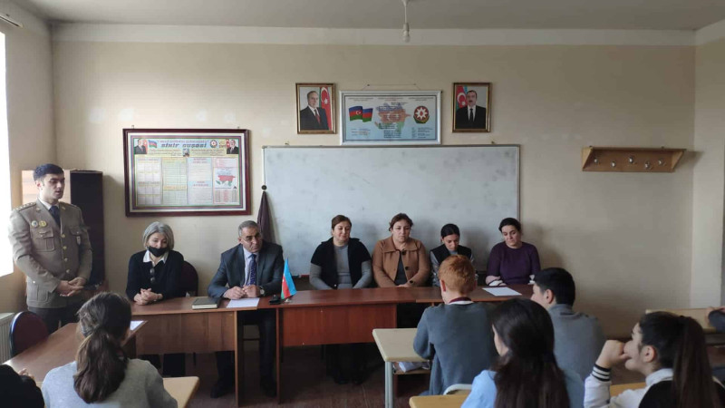 FHN: Xaçmazda məktəblilərə fövqəladə hallarla bağlı davranış qaydaları izah edilib