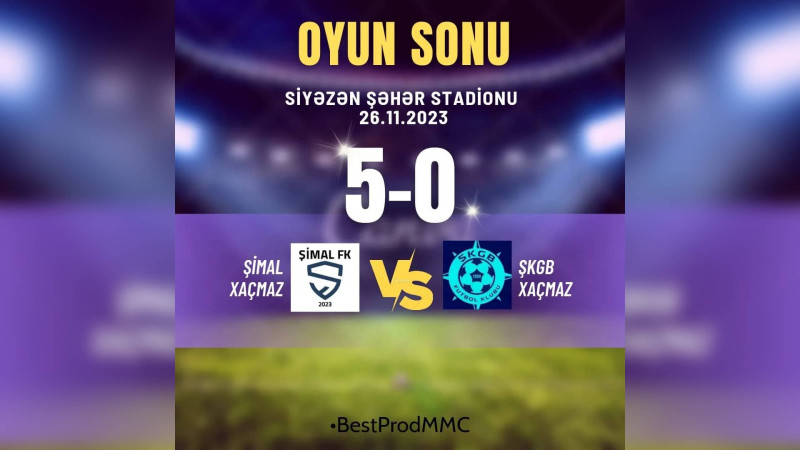 Region Liqası: Xaçmaz komandaları üz-üzə gəlib