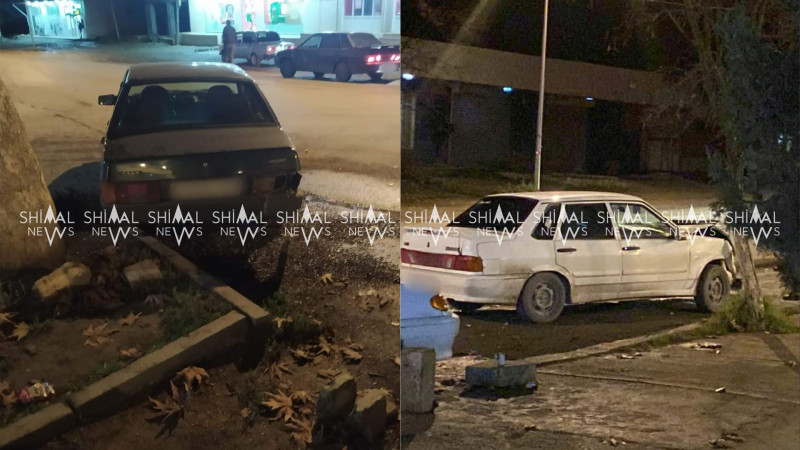 Qubada 2 avtomobil toqquşub