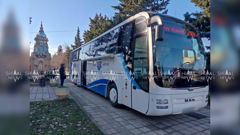 Xaçmaz: “ASAN xidmət” avtobusu fəaliyyət göstərir